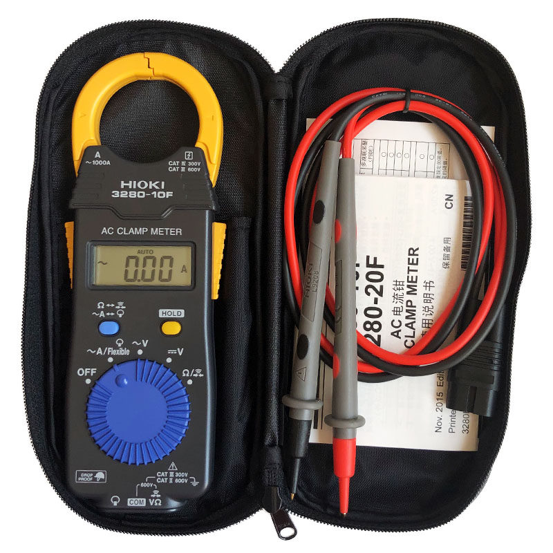 全新正品日置hioki数字钳形万用表3280-10f钳型电流表1000a钳形表