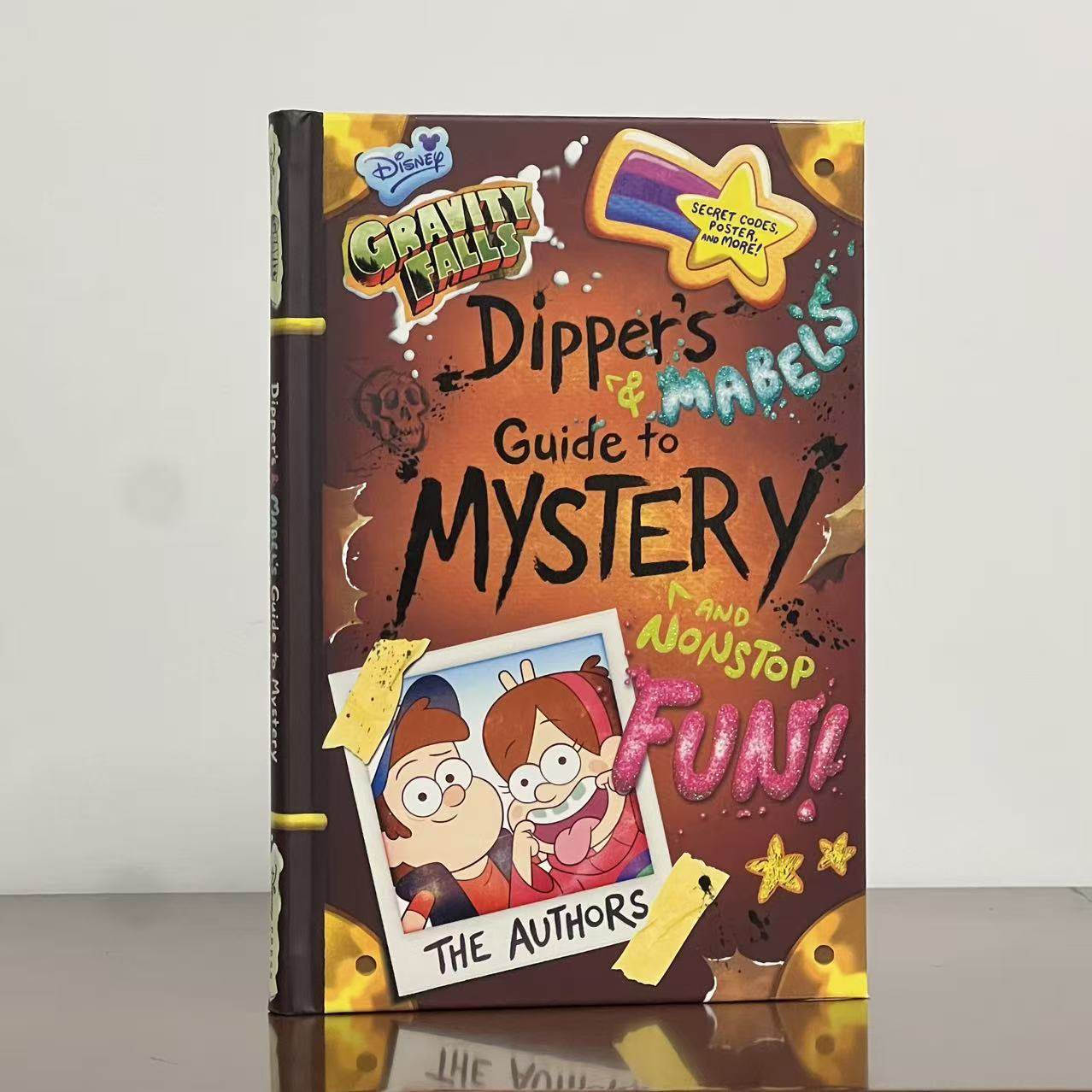 英文原版 怪诞小镇 迪普与梅宝的探秘和娱乐指南 Dipper's and Mabel's Guide to Mystery and Nonstop Fun 精装全彩阅读小说