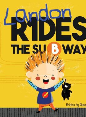【预售 按需印刷】Landon Rides the Subway