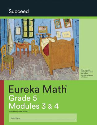 【预售按需印刷】Eureka Math Grade 5 Succeed Workbook #2 (Modules 3-4)