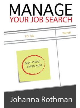 【预售 按需印刷】Manage Your Job Search