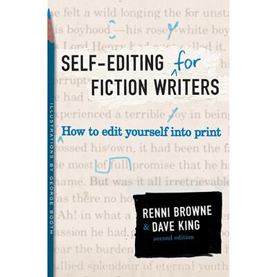 预售 按需印刷Self-Editing for Fiction Writers  Second Edition  How to Edit Yourself Into Print 小说作家的自我编辑