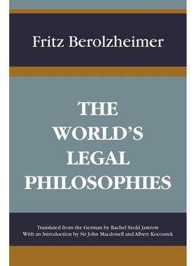 预售 按需印刷 The World s Legal Philosophies