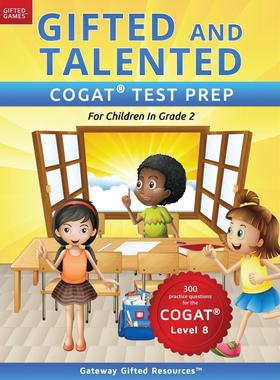 按需印刷 Gifted and Talented COGAT Test Prep Grade 2