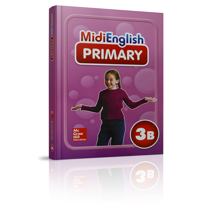 Midi English Primary Student Pack 3B 米迪少儿英语 3B 书籍/杂志/报纸 儿童读物原版书 原图主图