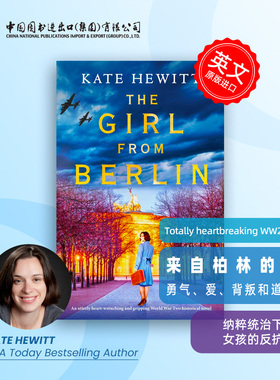 预售  Kate Hewitt 令人心碎的二战小说系列 Totally heartbreaking WW2 novels 来自柏林的女孩 The Girl from Berlin