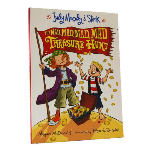 现货 Judy Moody and Stink: The Mad, Mad, Mad, MadTreasureHunt稀奇古怪小朱迪和stink:疯狂寻宝儿童青少年英语读物小说