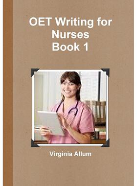 按需印刷 OET Writing for Nurses Book 1 OET护士写作第一册  Virginia Allum  英文原版