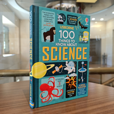 科学知识100条 儿童科普读物 Usborne出版社 英文原版 100 Things to Know About Science 8-12岁