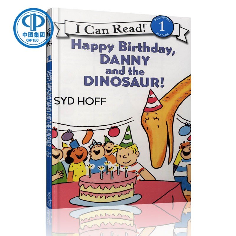 英文原版 儿童有声读物 生日快乐丹尼与恐龙 happy birthday, dan