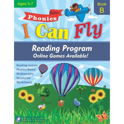 预售 按需印刷 I Can Fly  Reading Program - Book B  Online Games Available!