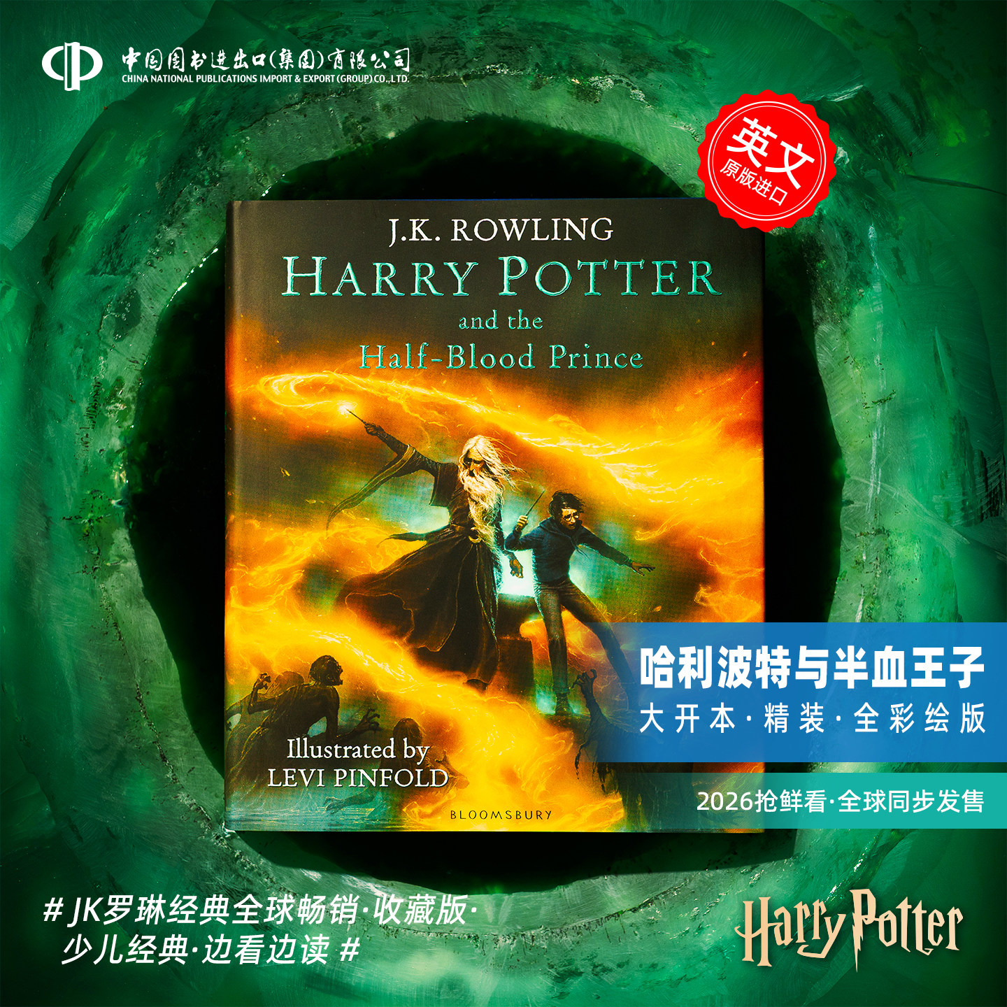 哈利波特与混血王子精装彩绘版