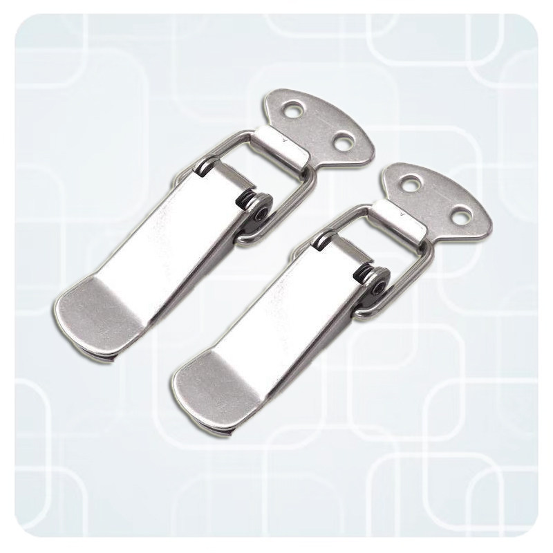 105锁扣配电箱门不锈钢箱扣家具五金配件工具搭扣电柜带锁孔锁扣