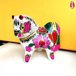 纯手工陕西凤翔泥塑彩绘十二生肖摆件非遗民间工艺品传统民俗礼品