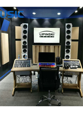 声卡机柜母带设备桌音乐制作桌音乐工作台录音棚桌混音桌操控台