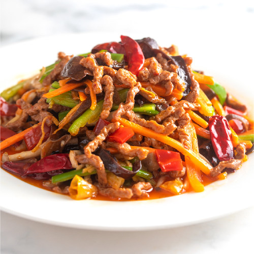 齐善素食鱼香素肉丝2包佛家纯素