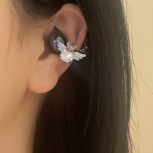 天使耳机钻扣适用于华为freeclip2二代耳夹扣高级感耳饰配饰品女