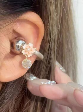 适用于华为Freeclip2爆闪小星星耳机钻扣蓝牙耳机夹扣装饰品配饰