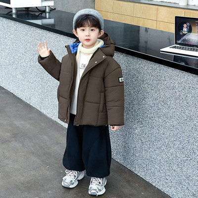 男童羽绒棉服冬装25新款棉衣外套