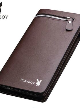 2024年新款花花公子男士钱包男长款多功能手包卡包多功能卡位钱包