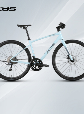 xds喜德盛25新款极速380平把公路车休闲通勤时尚男女简约自行车