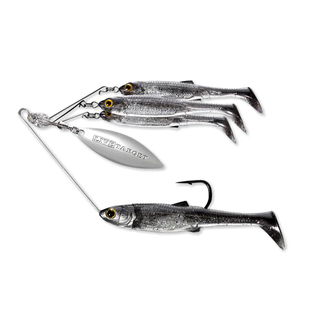 美国大牌尾单阿拉巴马群鱼钓组黑坑鲈鱼假饵铅头钩软鱼23克26克