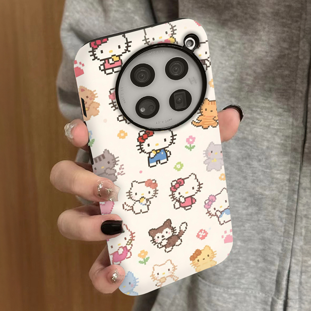 像素kt猫适用一加13T手机壳12新款ace5pro防摔ace3菲林男ace2v女款acepro情侣oneplusace竞速版10pro保护套