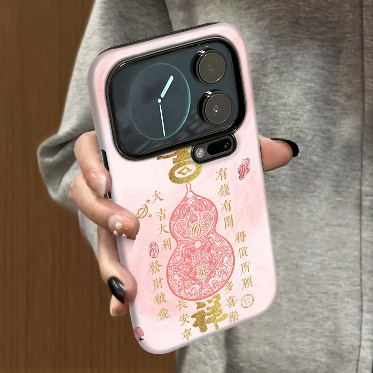 吉祥葫芦适用小米17手机壳15新款14ultra13男12x女款11红米k90k80k60k50k70e至尊版note15pro+turbo4套civi3