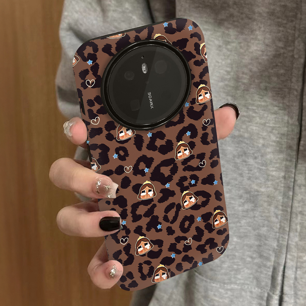 秋冬豹纹适用华为mate70pro手机壳mate60pro+新款50e防摔男mate30epro女款40por情侣菲林70proplus保护40e套