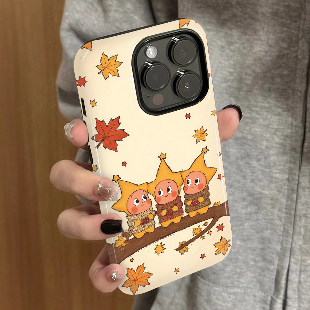 毛衣小人适用苹果17promax手机壳iPhone16pro新款15plus防摔14菲林13男12xsmax女款11xr情侣3se2外壳7套8plus