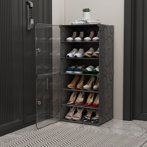 鞋盒收纳盒透明鞋柜抽屉式鞋架