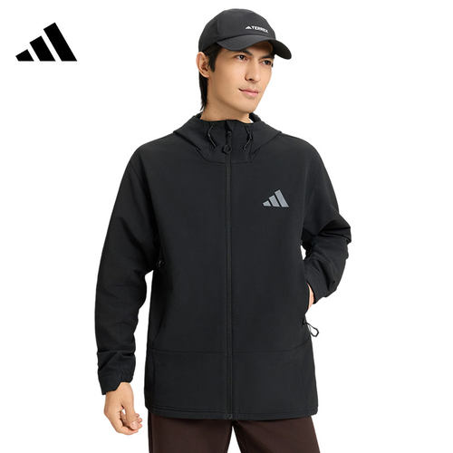 adidas阿迪达斯男子运动休闲夹克外套KD9409