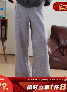 adidas阿迪达斯三叶草女子运动休闲长裤裤子IY7399