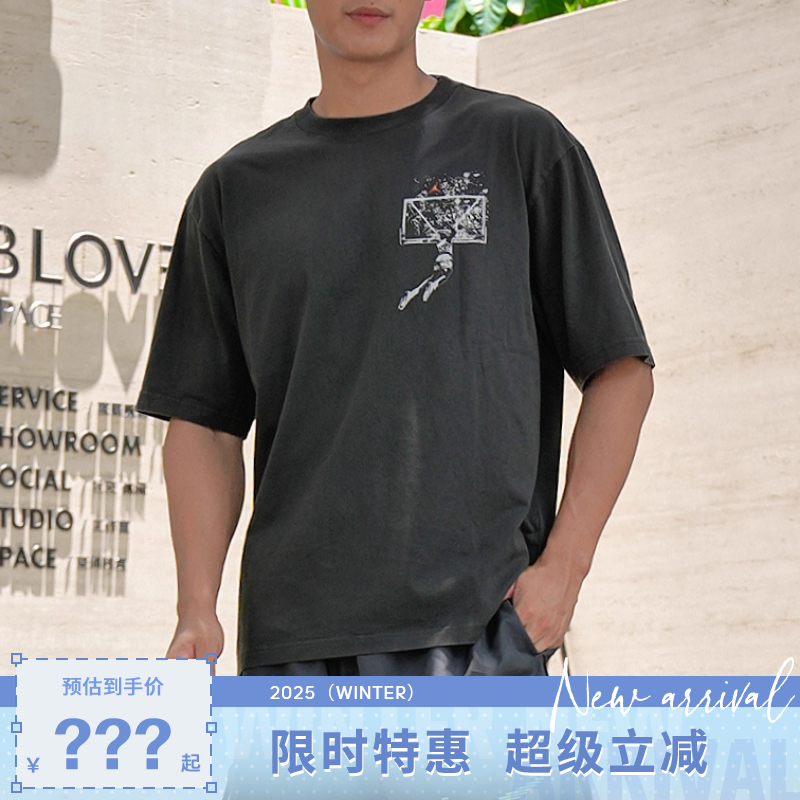 nike耐克男子JORDAN运动休闲短袖T恤IB3298-045