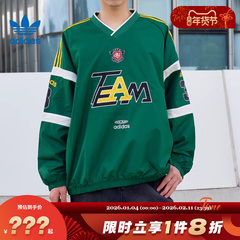 adidas阿迪达斯三叶草男子运动休闲长袖T恤KC0113