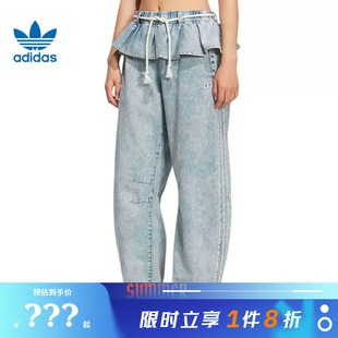 adidas阿迪达斯三叶草女子运动休闲长裤裤子KT3051