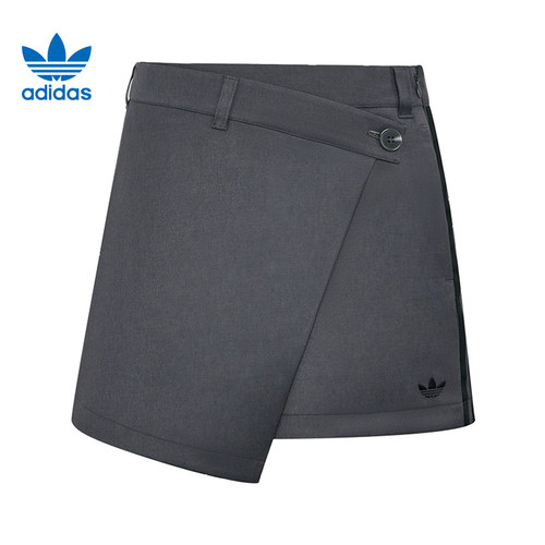 adidas阿迪达斯三叶草女子运动休闲短裤裤子裙裤KU4776