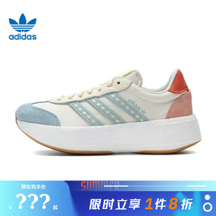 adidas阿迪达斯三叶草女鞋CITY RNR运动鞋休闲鞋JR8027