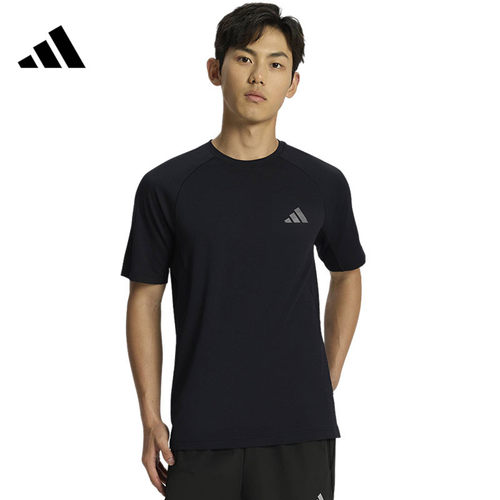 adidas阿迪达斯男子运动休闲短袖T恤IA6093