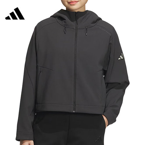 adidas阿迪达斯女子运动休闲夹克外套JM4318