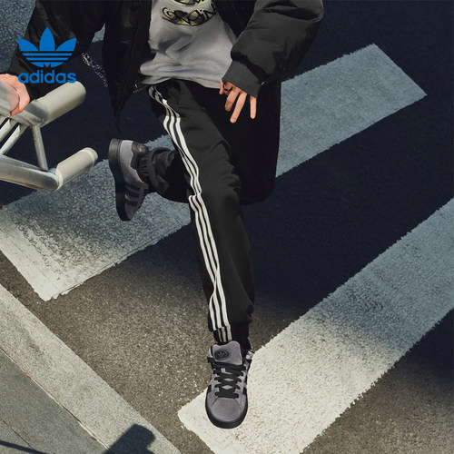 adidas阿迪达斯三叶草男子运动休闲长裤裤子KC0118