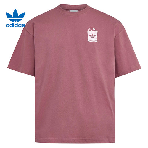 adidas阿迪达斯三叶草男子运动休闲短袖T恤LC6508
