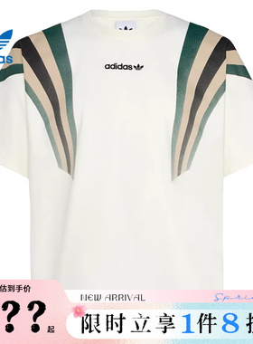 adidas阿迪达斯三叶草男子运动休闲短袖T恤KW2016