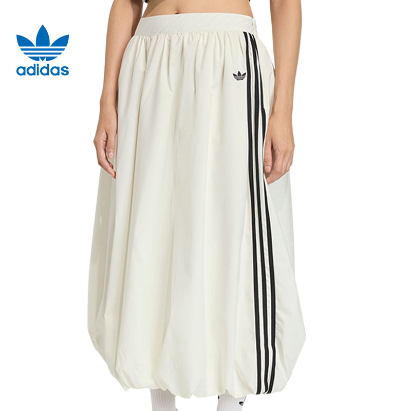 adidas阿迪达斯三叶草女子运动休闲半身裙裙子KE3441