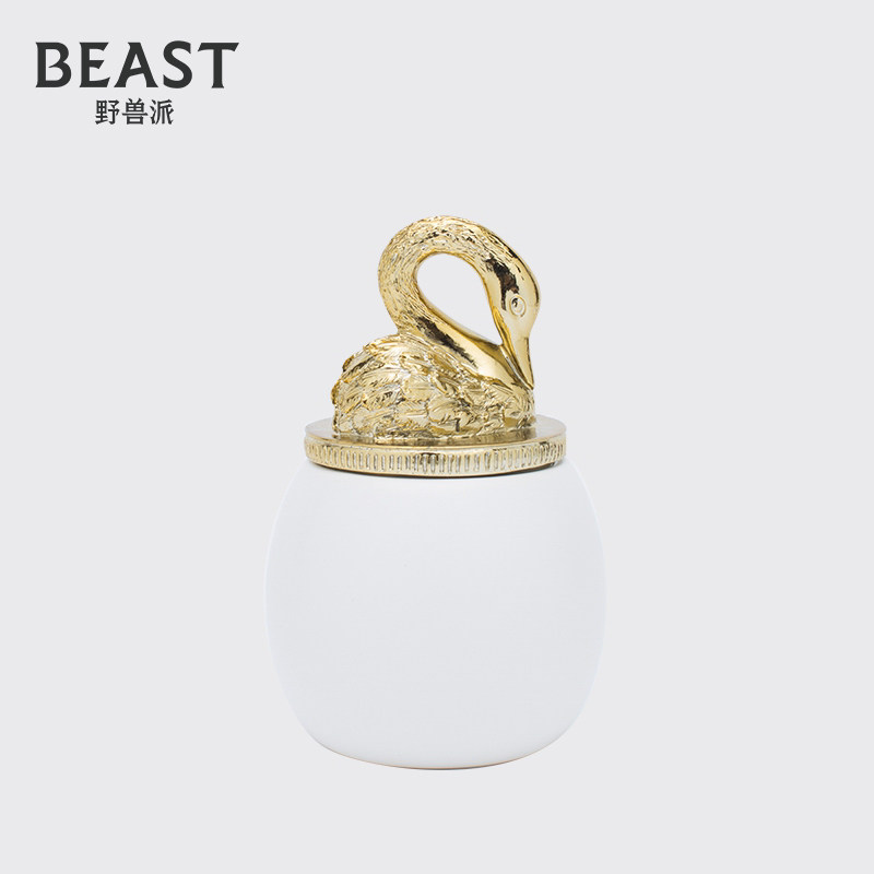 THE BEAST/野兽派 可爱獾/优雅天鹅香氛蜡烛 香薰家居饰品摆件|ruв категории Домашний быт, свеча/подсвечник, ароматические свечи - от Buy2taobao.com для оказания профессиональной услуги покупки агента Taobao