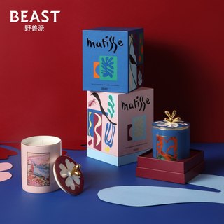 THE BEAST/野兽派马蒂斯系列香氛大豆蜡香薰蜡烛卧室家用新婚礼物