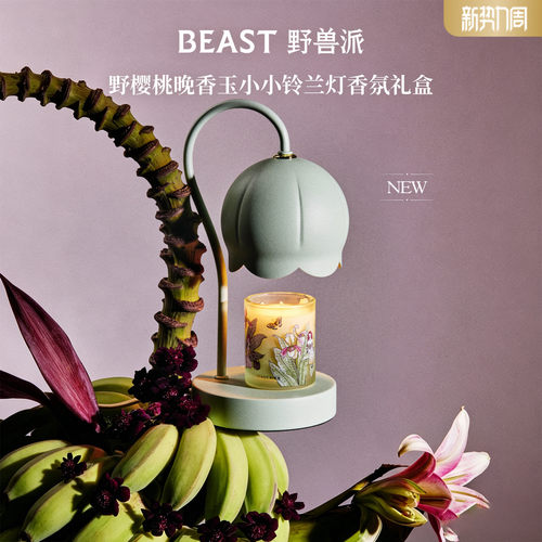 野兽派小小铃兰融蜡灯礼盒