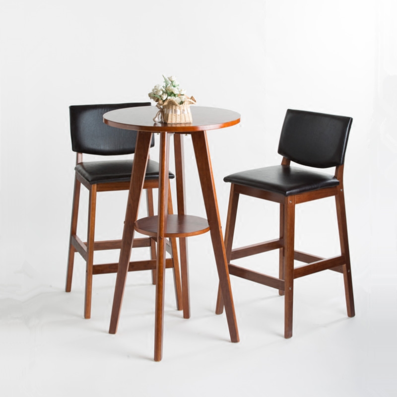 特价美式曲木原木色凳子酒吧吧台