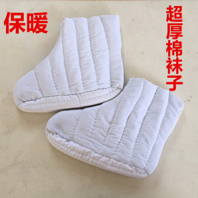 加厚纯棉袜子吸汗防寒保暖透气