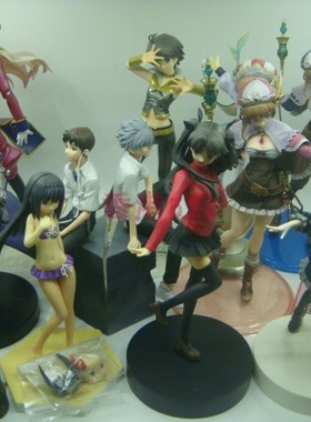 正版动漫周边 万代景品 少女角色 Lovelive 福音战士EVA 手办模型